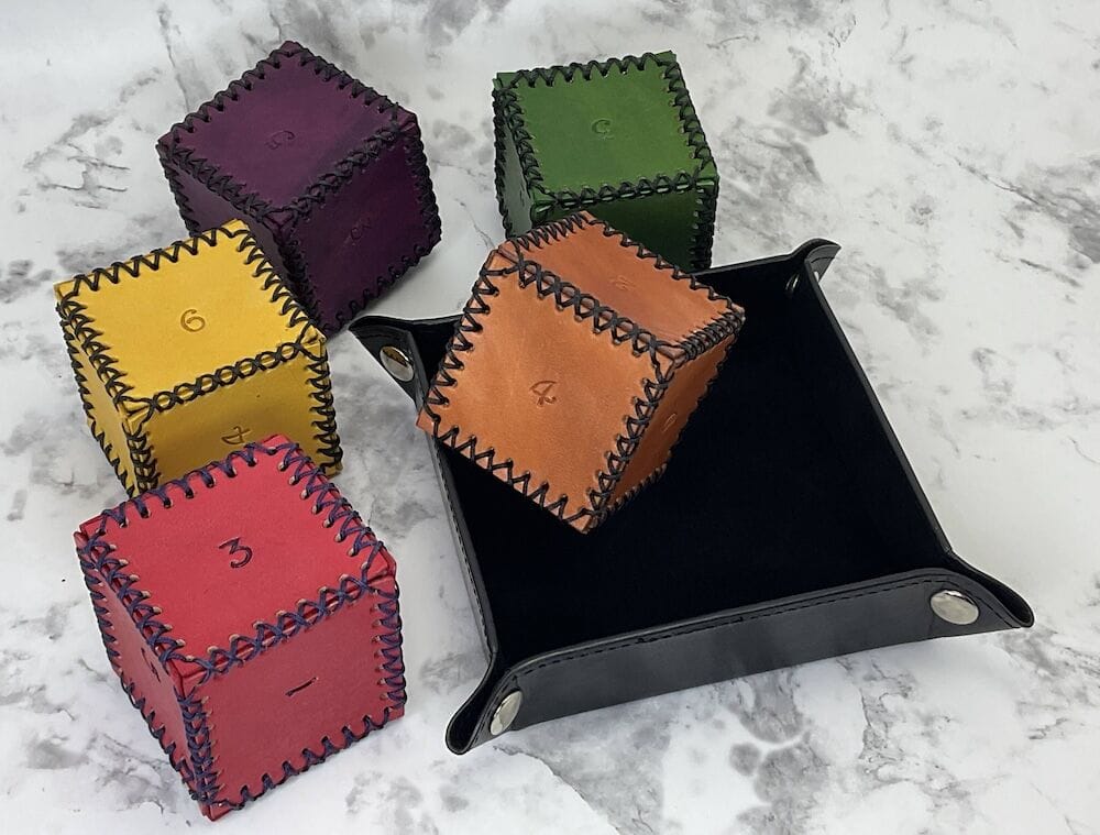 d6 leather in many colors